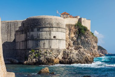 Beautiful Outer Fortress Walls of Dubrovnik,  Croatia 