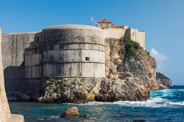 Beautiful Outer Fortress Walls of Dubrovnik,  Croatia 