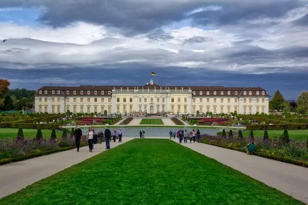 Schloss Ludwigsburg Balkabağı Festivali Için Süslendi Sonbahar Ekim 2017 — Stok fotoğraf