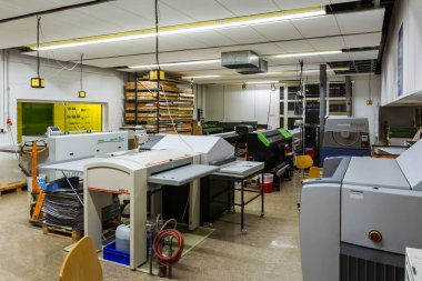 Industrial Platesetting Department, Offset Lithograph