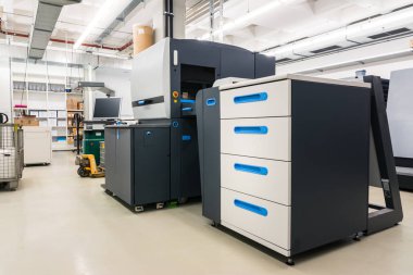 New Digital Printer,  Modern Technology,  Clean Printing, CMYK Toner