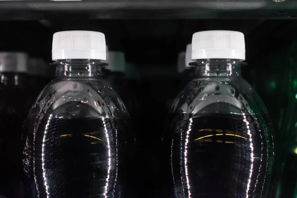 Soda Bottles in Vending Machine