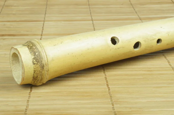 Old bamboo flute