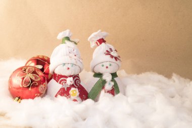 Noel dekorasyon kardan adam