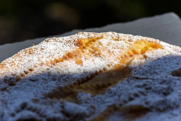 Pastiera (paastaart), close-up — Stockfoto