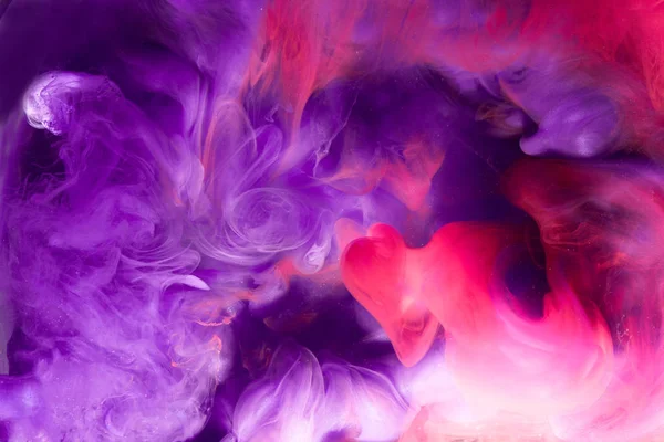 Abstract Multicolored Swirling Fume Background Pink Purple Blue Hookah Smoke — Stock Photo, Image