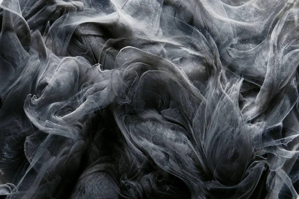 宇宙の抽象的な背景 黒物質 空に雷雨の雲 神秘的な渦巻く煙の背景 — ストック写真