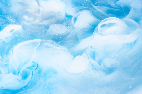 Abstrakcyjny Niebieski Jasne Niebo Tło Białymi Miękkimi Chmurami Dymu Lekkość — Zdjęcie stockowe