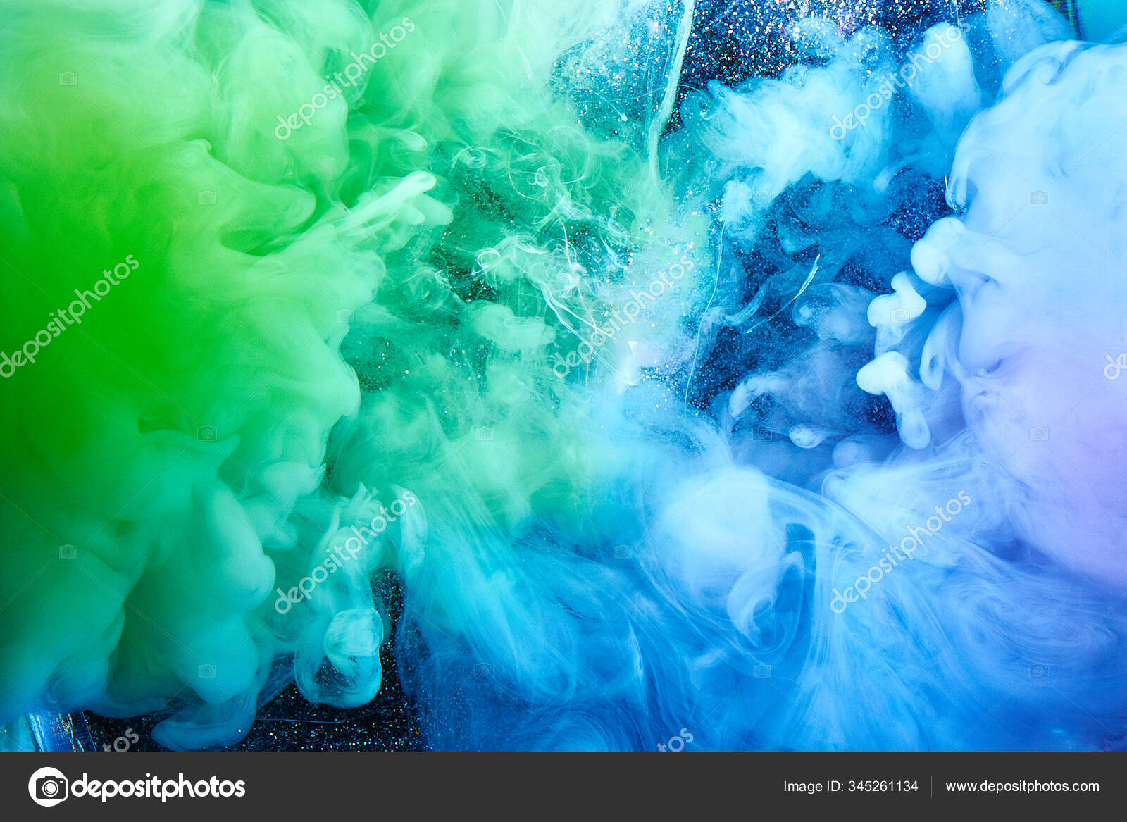 Swirling Colorful Smoke Sky Clouds Pastel Colors Meditative