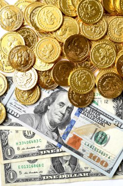 para ve altın sikkeler