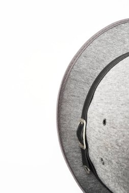 yaz şapkası beyaz arkaplanda izole