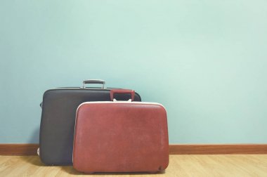 Seyahat için vintage çanta 