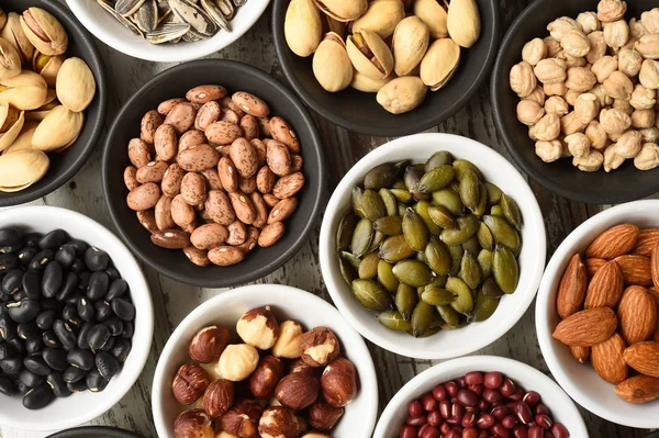 farklı baklagiller topluluğu