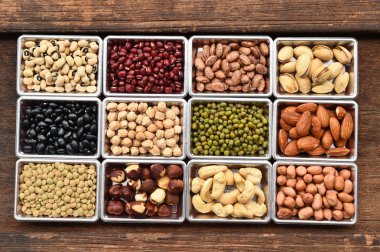 farklı baklagiller topluluğu 