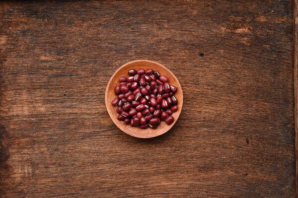 close up of red bean 