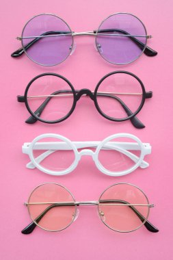 Arka plan için modern moda güneş gözlüğü