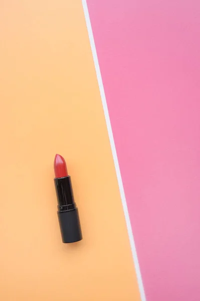 Close Van Kleur Lipsticks Voor Achtergrond — Stockfoto
