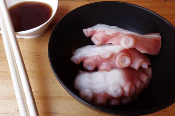 Comida Japonesa Sushi Pulpo —  Fotos de Stock