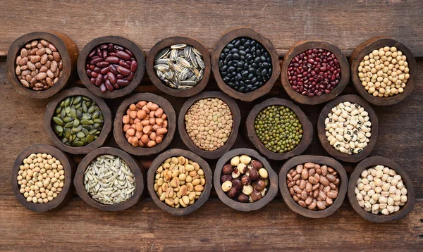 arka plan için farklı baklagiller topluluğu