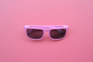 Arka plan için modern moda güneş gözlüğü