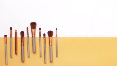 Arkaplan için makyaj fırçaları                               