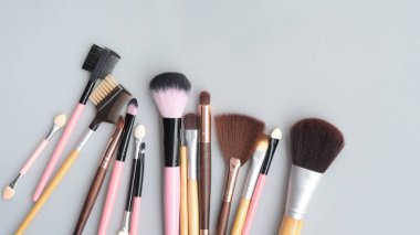 Arkaplan için makyaj fırçaları                               
