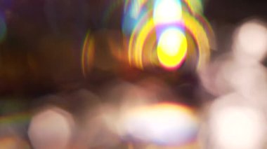 renkli dönen bokeh görsel efekt hareketli arka plan