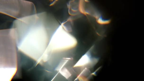 Macro en verre cristal rotatif 