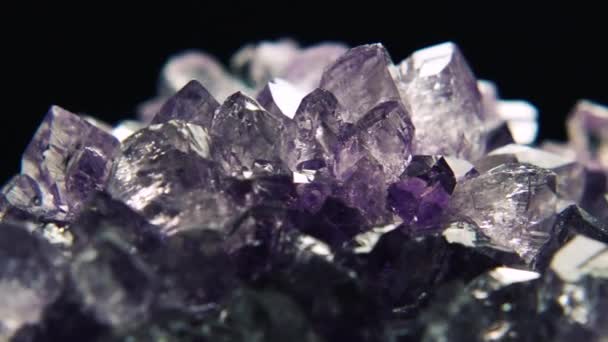 Rotação de Cristal Geode — Vídeo de Stock