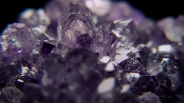 Geode Crystal Diamond Prism — Stock Video