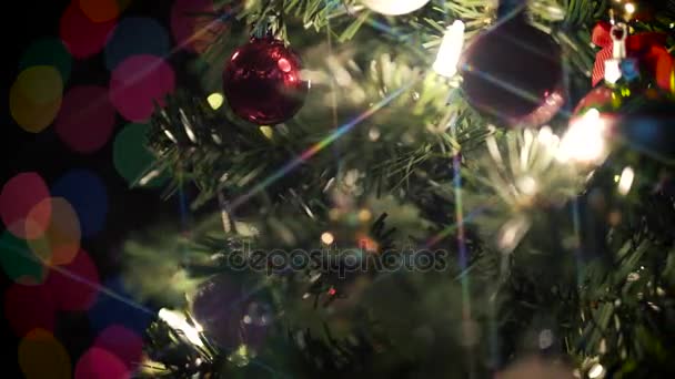 afbetalen diameter Melodramatisch Christmas Tree Rotate Colorful Star Filter Wide — Stock Video © DSellVFX  #163802224