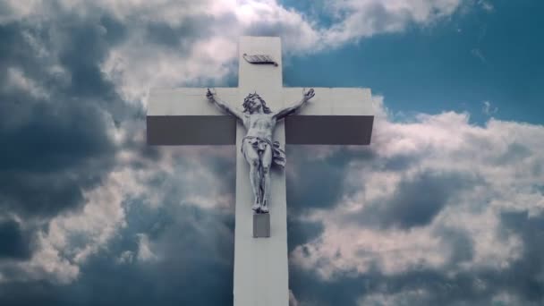 Timelapse di Gesù Cristo — Video Stock