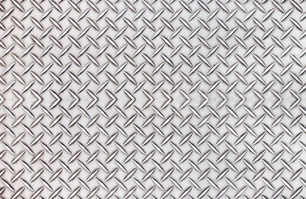 Old steel diamond plate pattern background texture.