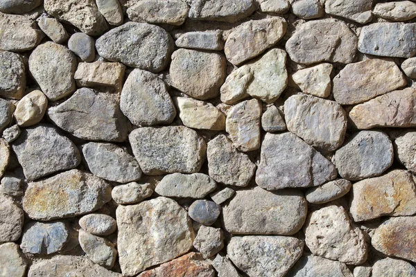 Stacked Stone Wall Background Texture — Stock Photo, Image