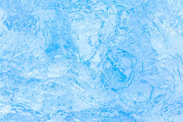 Abstraktes Blaues Wasser Hintergrund Des Schwimmbades — Stockfoto