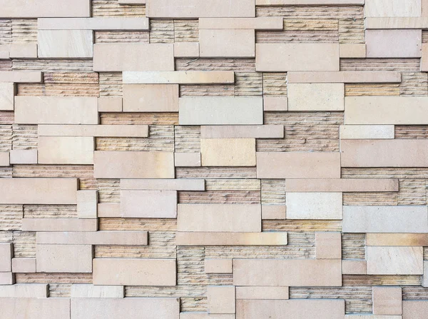 Modern Sandstone Brick Wall Background Stone Texture — Stock Photo, Image