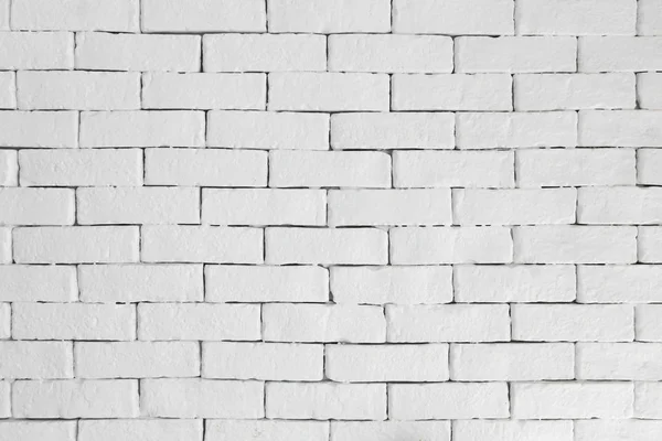 White Brick Wall Texture Background — Stock Photo, Image