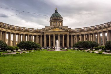 Kazan Cathedral, St. Petersburg clipart