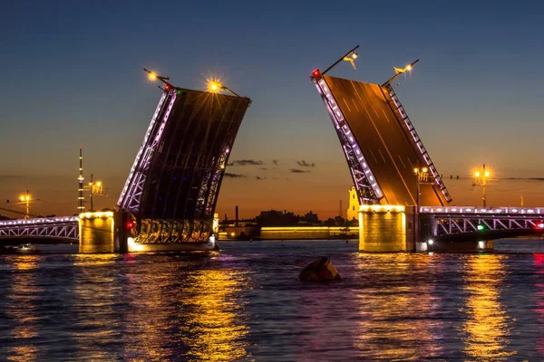 Palace Bridge, São Petersburgo — Fotografia de Stock