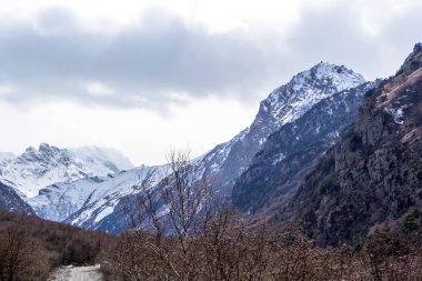 Dağ manzarası, güzel gorge