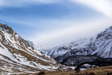 Dağ manzarası, güzel gorge