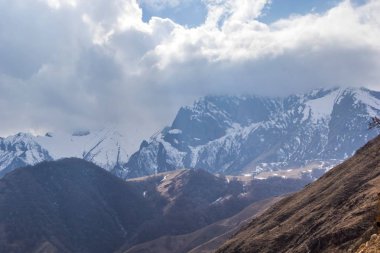 Dağ manzarası, güzel gorge