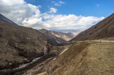 Dağ manzarası, güzel gorge