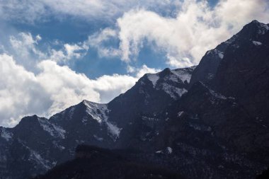 Dağ manzarası, güzel gorge