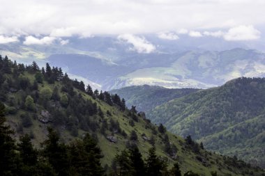 pitoresk vadide bulutlar güzel görünümü