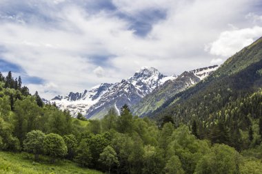 Dağ manzarası, pitoresk tesisi