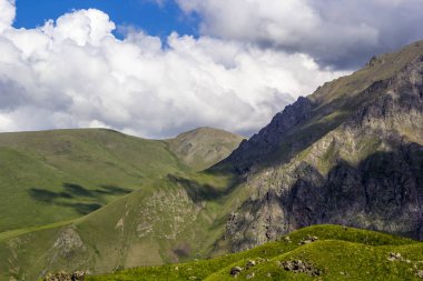 güzel bir dağ gorge manzarası
