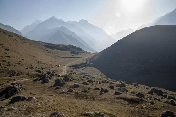 山的风景。岩石 — 图库照片