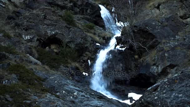 Piękny Widok Falls — Wideo stockowe