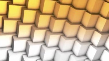 Soyut duvar dan küplerini döngü